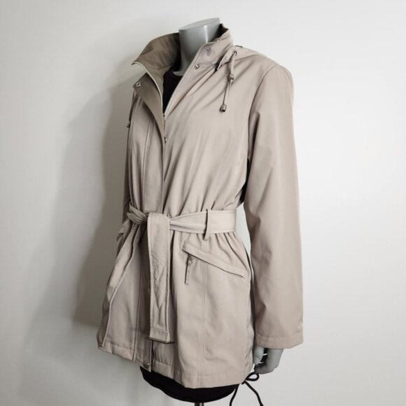 Autumn Insulated DWR Coated Hooded Fitted Quilt Jacket Size XS - Picture 8 of 10